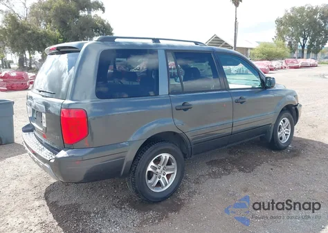 2005 Honda Pilot Ex из США, поврежденный, VIN 2HKYF18485H518186